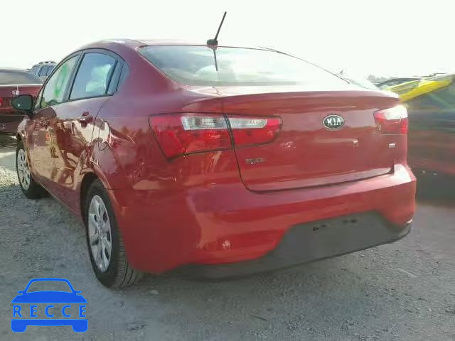 2017 KIA RIO LX KNADM4A39H6044882 image 2