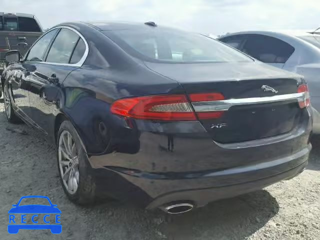 2012 JAGUAR XF SAJWA0FBXCLS21612 image 2