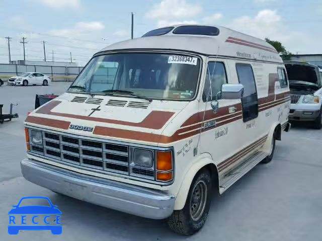 1987 DODGE RAM VAN B2 2B6HB23T0HK232238 зображення 1