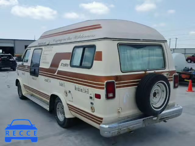 1987 DODGE RAM VAN B2 2B6HB23T0HK232238 image 2