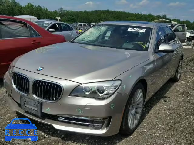 2013 BMW 740LI WBAYE4C55DDW22625 Bild 1
