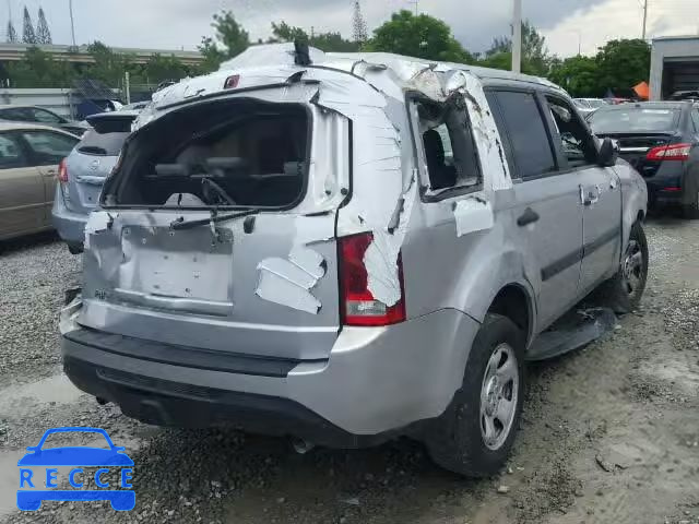 2012 HONDA PILOT LX 5FNYF3H29CB005695 image 3