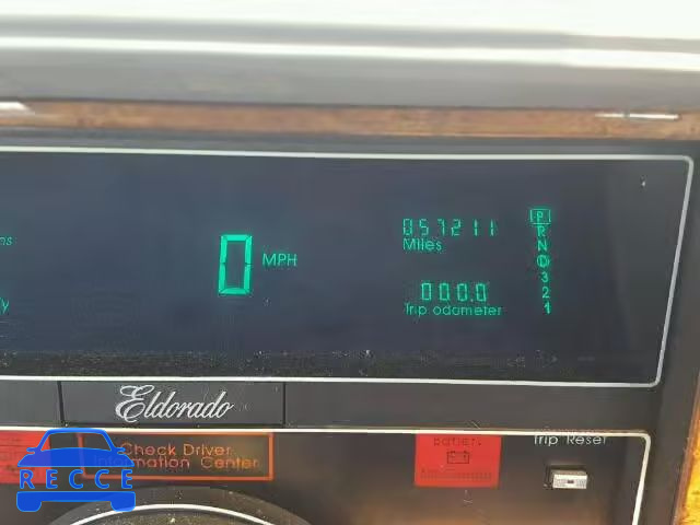 1990 CADILLAC ELDORADO 1G6EL1333LU603095 Bild 7