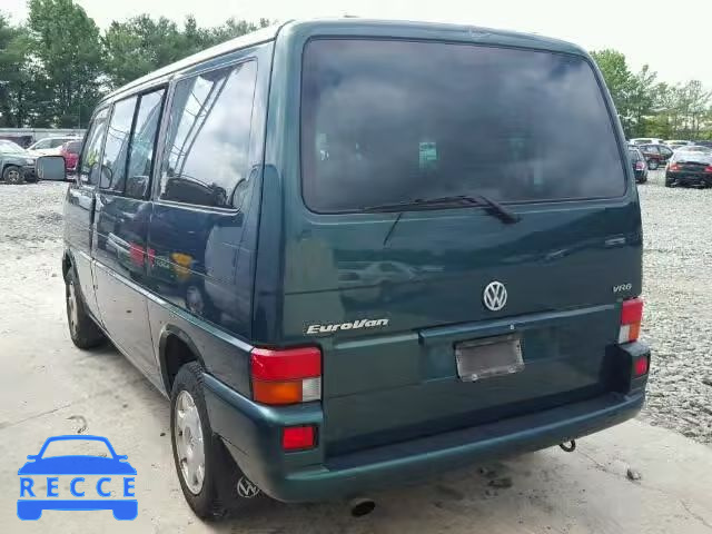 2000 VOLKSWAGEN EUROVAN MV WV2MH4709YH018213 image 2