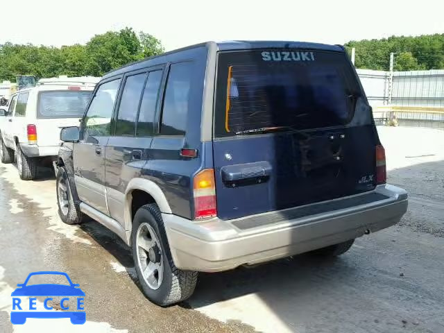 1997 SUZUKI SIDEKICK S JS3TD21V4V4104466 зображення 2