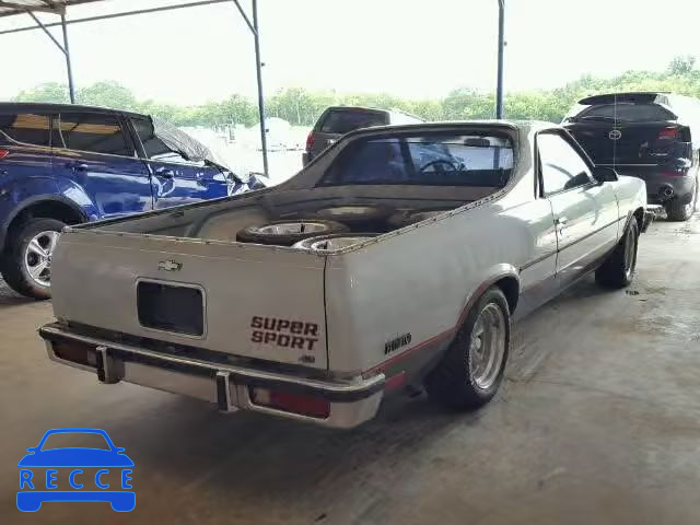 1986 CHEVROLET EL CAMINO 3GCCW80Z7GS912152 image 3