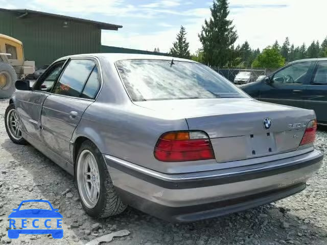 1995 BMW 750IL WBAGK2326SDH66411 зображення 2
