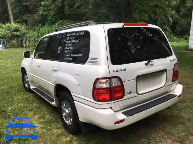 2002 LEXUS LX 470 JTJHT00W423521851 image 2