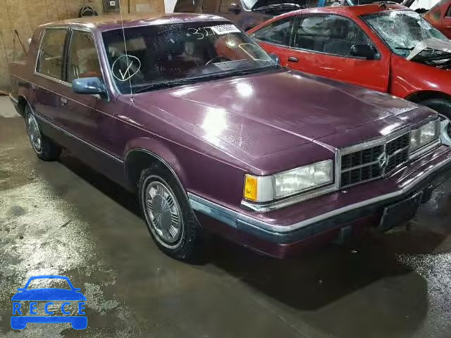 1991 DODGE DYNASTY 1B3XC46R4MD245743 зображення 0