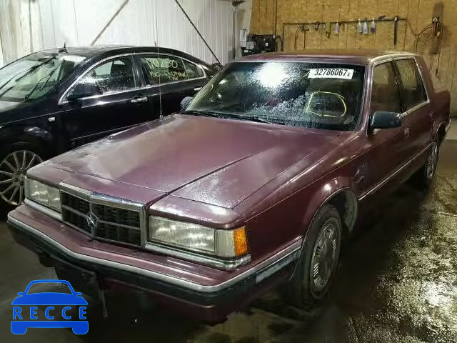 1991 DODGE DYNASTY 1B3XC46R4MD245743 зображення 1