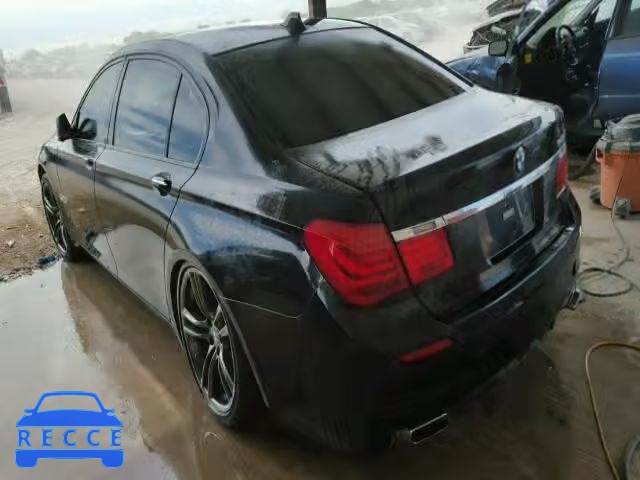 2012 BMW 740LI WBAKB4C55CC576295 зображення 2