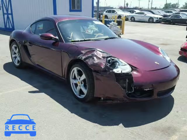 2007 PORSCHE CAYMAN WP0AA29877U762234 image 0