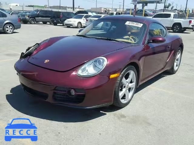 2007 PORSCHE CAYMAN WP0AA29877U762234 image 1