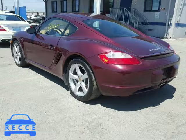 2007 PORSCHE CAYMAN WP0AA29877U762234 image 2