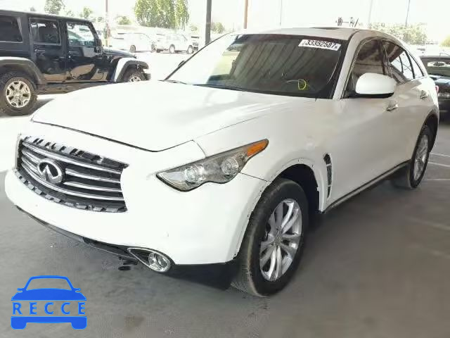 2014 INFINITI QX70 JN8CS1MU6EM451528 image 1