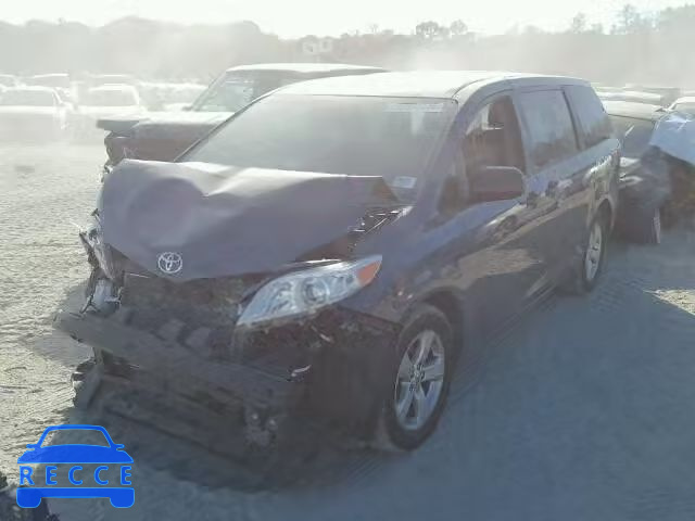 2015 TOYOTA SIENNA 5TDZK3DC3FS656786 image 1