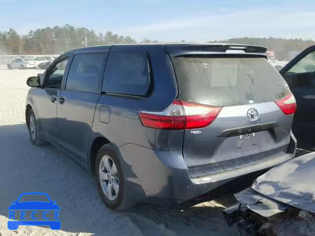 2015 TOYOTA SIENNA 5TDZK3DC3FS656786 image 2