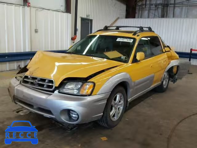 2003 SUBARU BAJA 4S4BT61C236106104 зображення 1