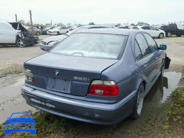 2002 BMW 540I AUTOMATIC WBADN63412GN85425 зображення 3
