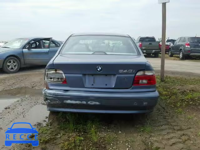 2002 BMW 540I AUTOMATIC WBADN63412GN85425 зображення 8