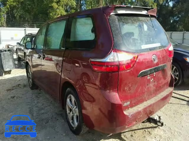 2015 TOYOTA SIENNA 5TDZK3DC3FS527141 image 2