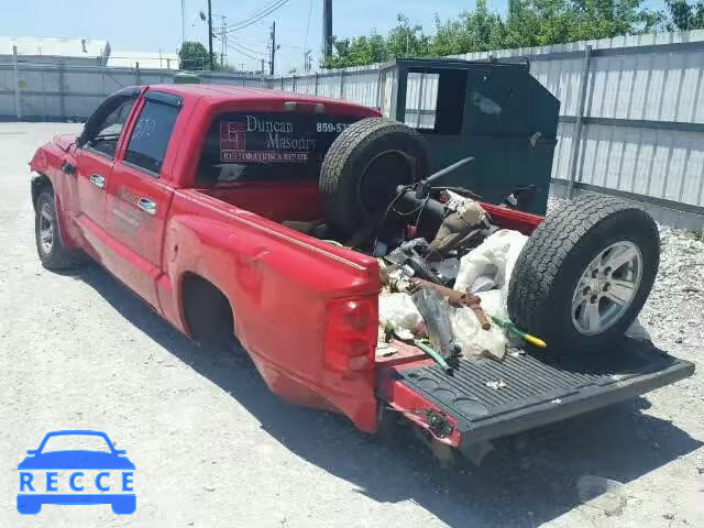 2008 DODGE DAKOTA SXT 1D7HE38K78S595785 image 2