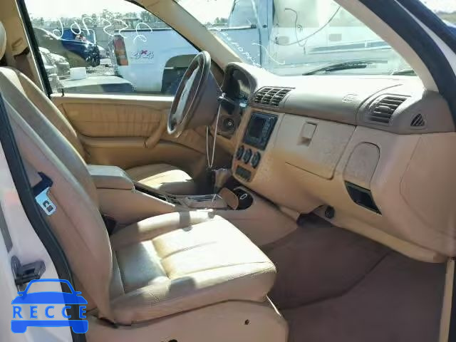 2005 MERCEDES-BENZ ML 500 4JGAB75E65A554457 зображення 4