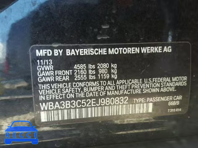 2014 BMW 328 XI WBA3B3C52EJ980832 image 9