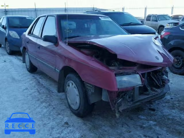 1991 DODGE SHADOW 1B3BP48K0MN609486 зображення 0