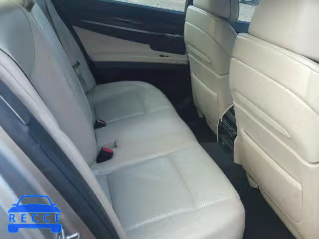 2010 BMW 750 I WBAKC6C59AC393374 зображення 5