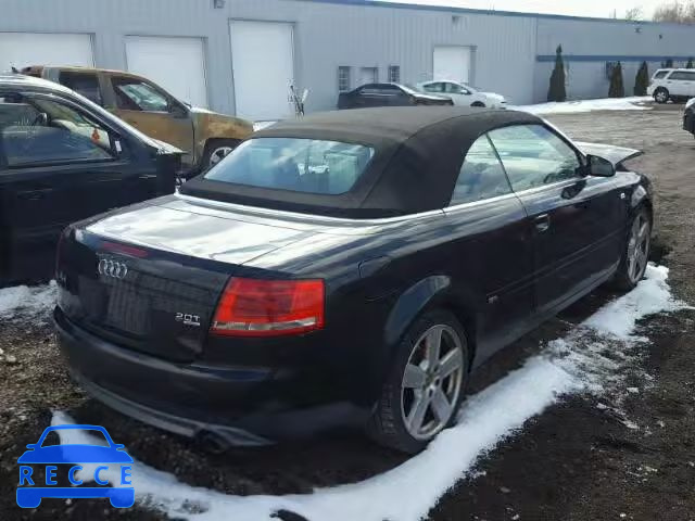 2008 AUDI A4 S-LINE WAUEF48H48K001395 image 3