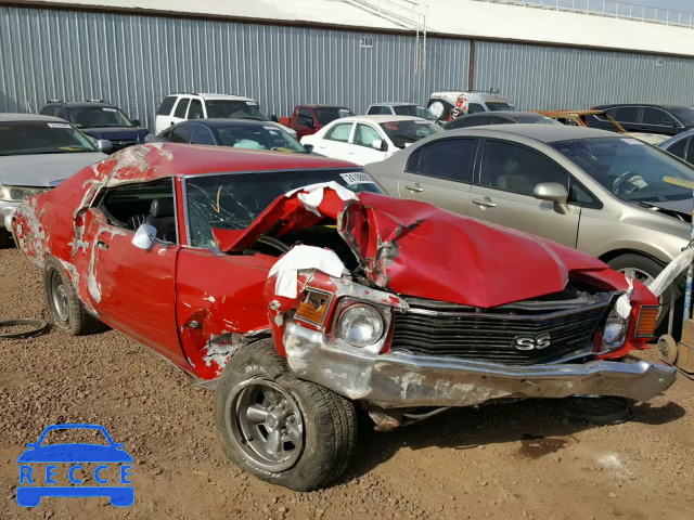 1972 CHEVROLET CHEVELL 1D37F2R519607 image 0
