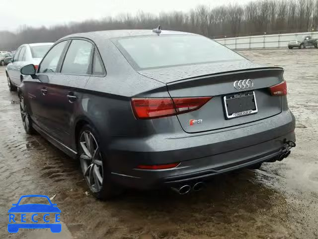 2017 AUDI S3 PREMIUM WAUB1GFF9H1066706 image 2