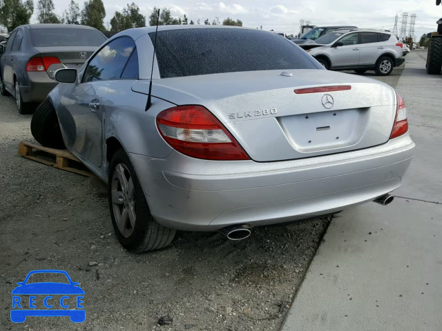 2007 MERCEDES-BENZ SLK 280 WDBWK54F67F159837 зображення 2