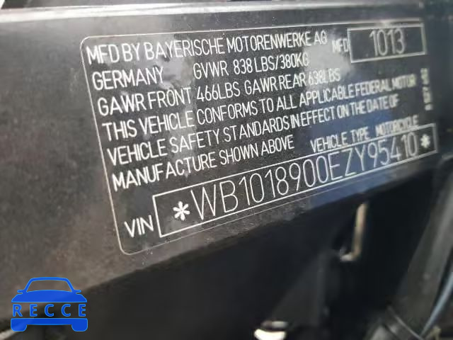 2014 BMW G650 GS WB1018900EZY95410 Bild 9