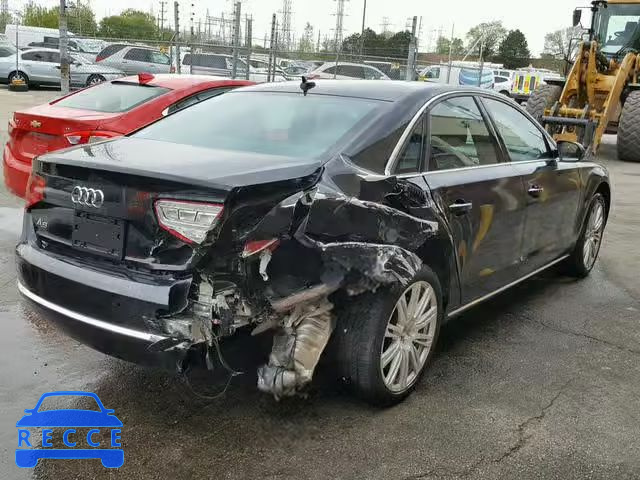 2014 AUDI A8 QUATTRO WAUAGAFD1EN007014 image 3