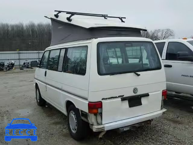 1993 VOLKSWAGEN EUROVAN MV WV2MD0705PH001928 image 2