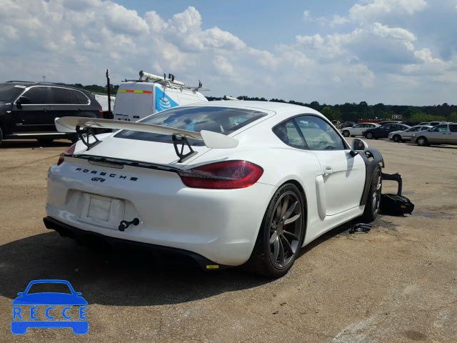 2016 PORSCHE CAYMAN GT4 WP0AC2A8XGK197267 зображення 3