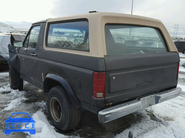 1986 FORD BRONCO U10 1FMDU15Y9GLA23663 image 2