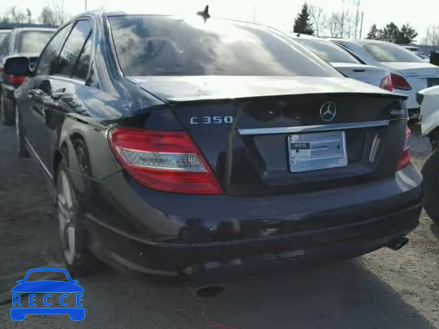 2008 MERCEDES-BENZ C 350 4MAT WDDGF87X28F189540 зображення 2