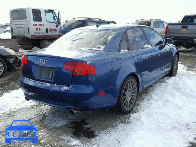 2008 AUDI A4 S-LINE WAUEF78E48A165775 image 3