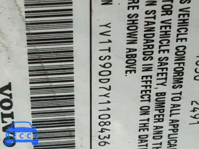 2000 VOLVO S80 T6 TUR YV1TS90D7Y1108436 image 9