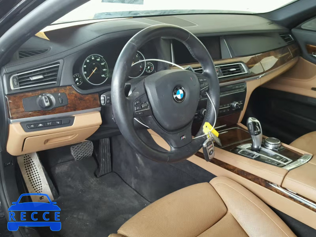 2015 BMW 740 I WBAYA6C52FD826955 image 8