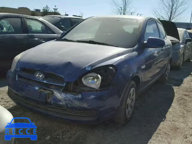 2007 HYUNDAI ACCENT BAS KMHCN35C07U010951 image 1