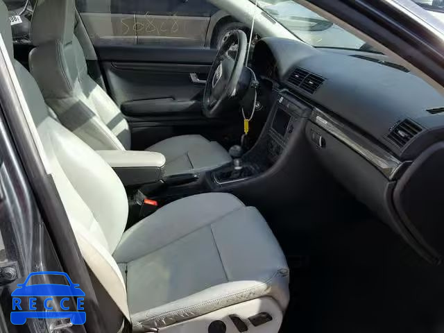 2005 AUDI NEW S4 QUA WAUGL68E65A476180 зображення 4