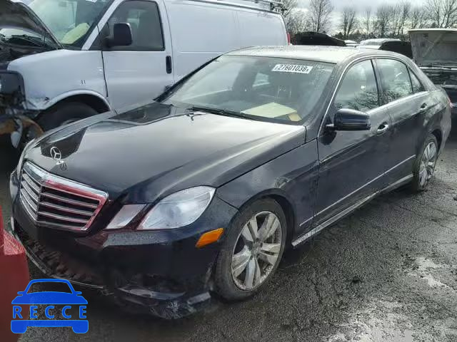 2013 MERCEDES-BENZ E 350 BLUE WDDHF2EB0DA728124 image 1