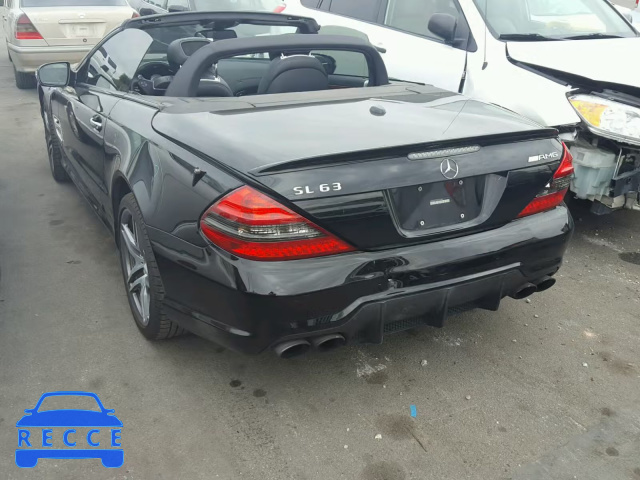 2009 MERCEDES-BENZ SL 63 AMG WDBSK70F29F148482 image 2