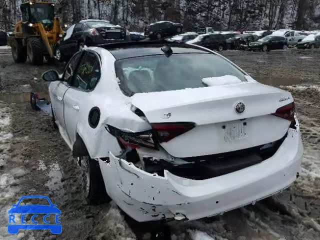 2017 ALFA ROMEO GIULIA TI ZARFAEEN0H7538165 зображення 2