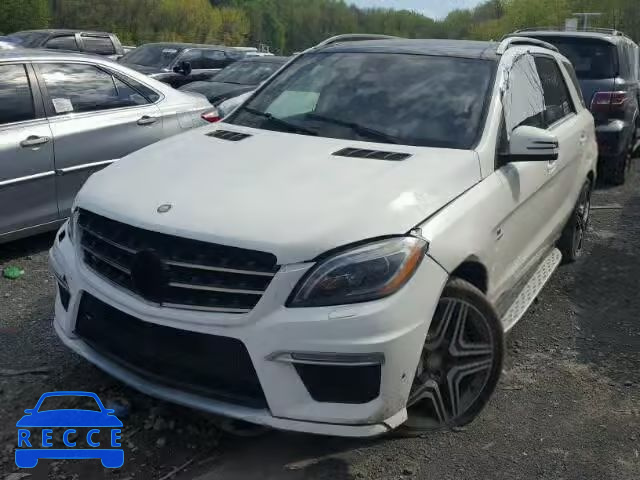 2014 MERCEDES-BENZ ML 63 AMG 4JGDA7EB9EA361032 Bild 1