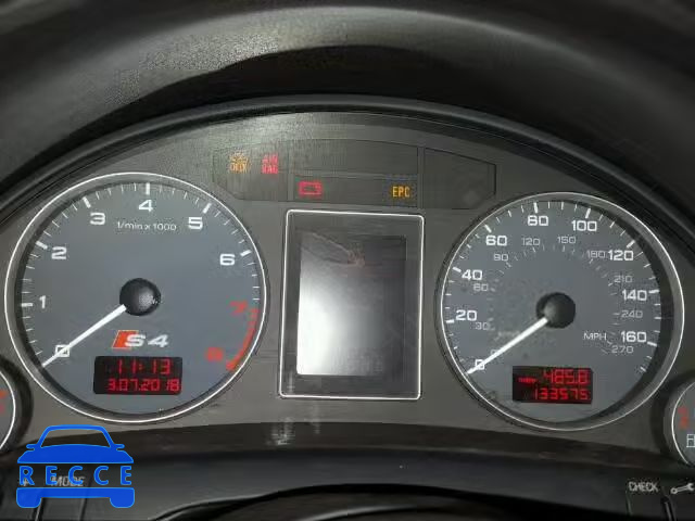 2005 AUDI NEW S4 QUA WAUGL78E85A579574 зображення 7